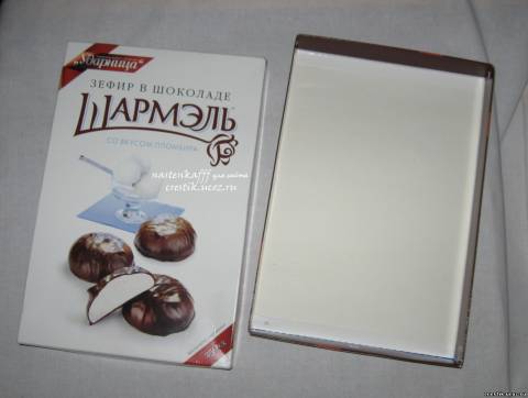 Как сделать из коробки рамку
