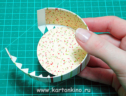 Как сделать шкатулку из бумаги круглую