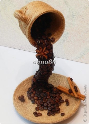 Кружка из кофейных зёрен Кружка из кофейных зёрен