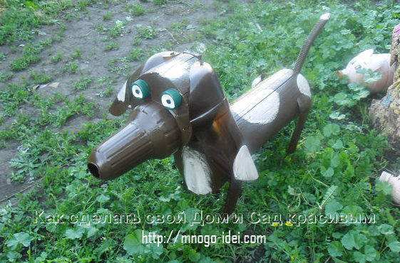 Такса из бутылки своими руками Такса из бутылки своими руками