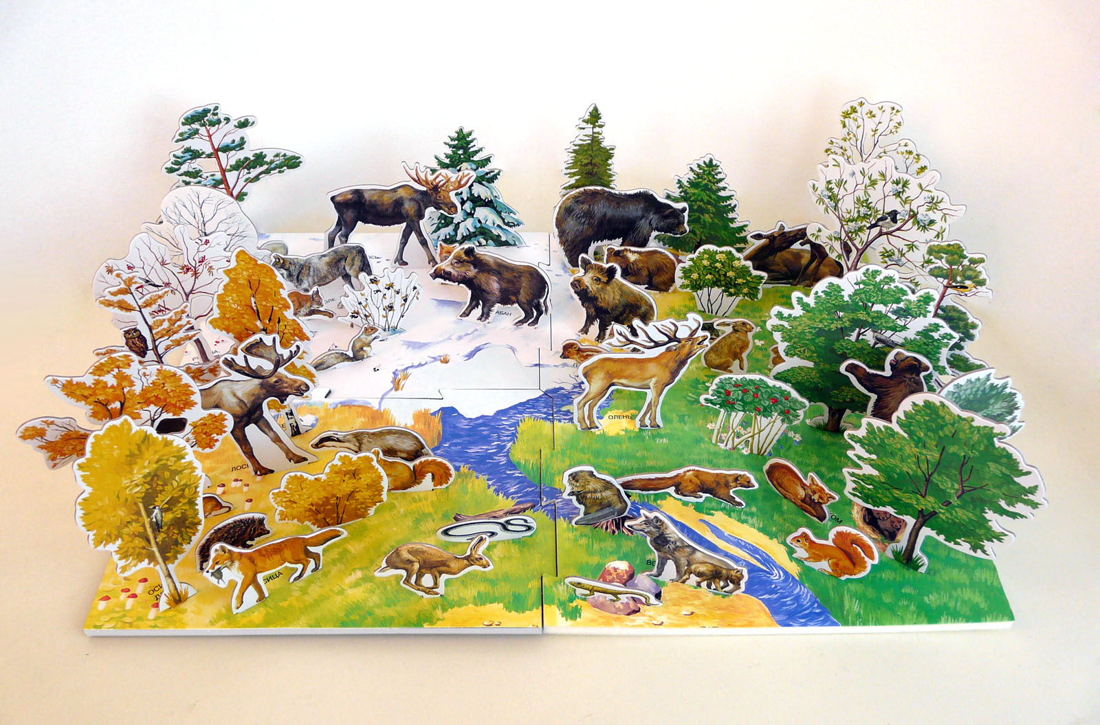 Дикие и домашние животные весной. Макет леса для детского сада. Панорама леса для детского сада. Макет животные в лесу. Модель леса для дошкольников.