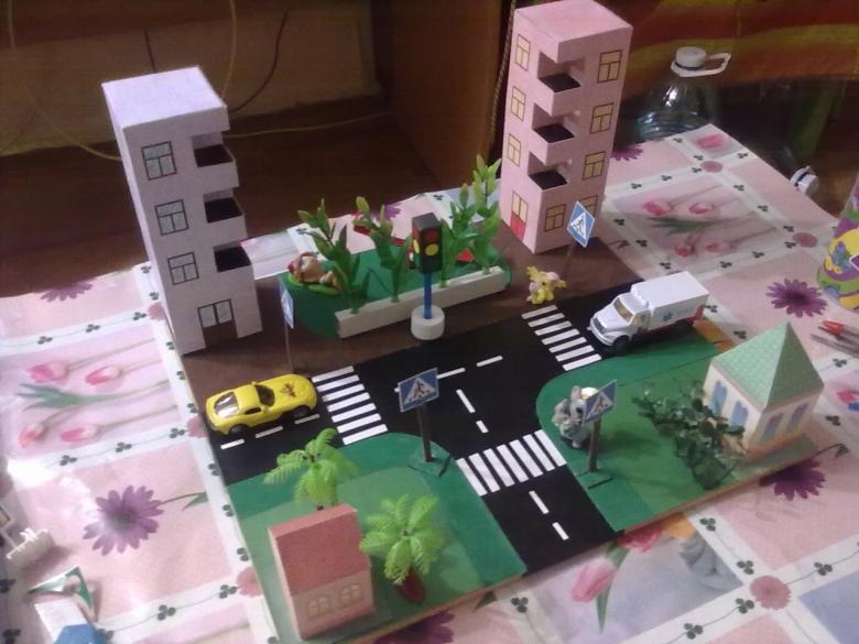 Поделка по пдд для ребенка 6 лет своими руками