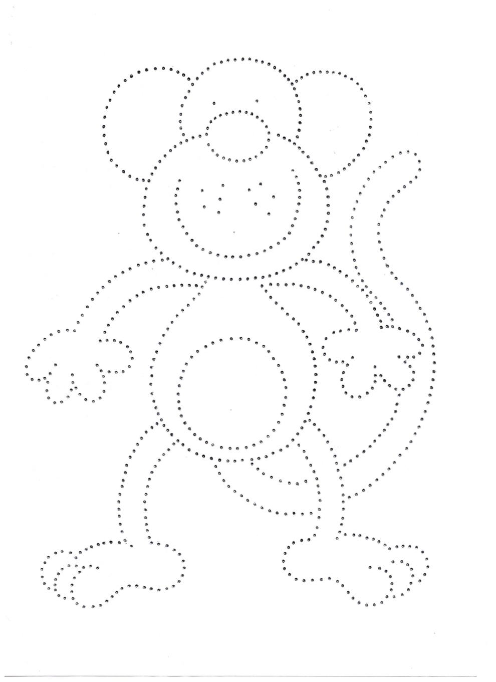 Изонить схема ангела