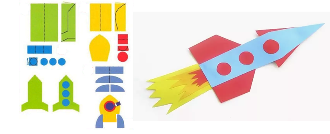 Ракета из бумаги для детей. Ракета аппликация для детей. Ракета аппликация для детей. Ракета из бумаги аппликация 1 класс. Ракета из бумаги аппликация 1 класс.